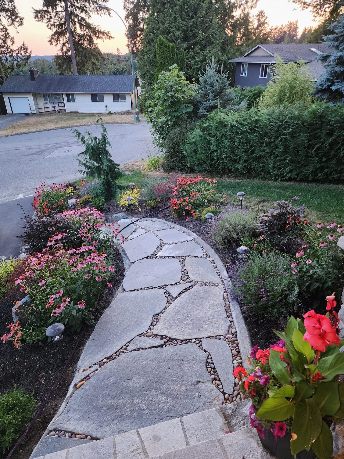 Flagstone Patio Installation - Abbotsford, BC